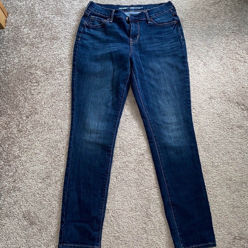 Dark wash jeans